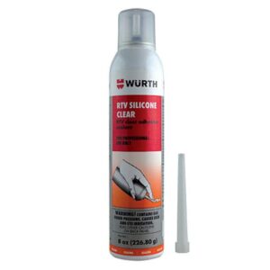 WURTH RTV SILICONE - CLEAR/8OZ