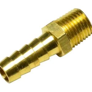 STRAIGHT BARB FITTING 3/8 X 1/4 NPT