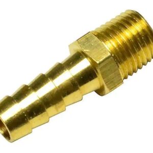 STRAIGHT BARB FITTING 1/2 X 1/4 NPT