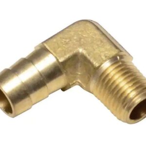 90 DEGREE FITTING 1/2 BARB X 1/4 NPT