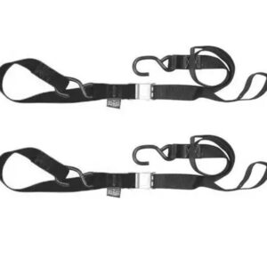 1-1/2" FAT STRAPS WITH SOFT TYE AND SECURE HOOKS - 6FT