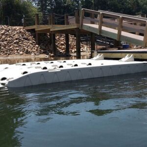 WAVE ARMOR SLX TO FLOATING DOCK KIT - 19 3/4"