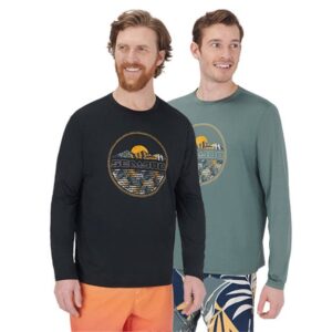 SEA-DOO MEN'S UV PROTECTION PRINTED LONG SLEEVE SHIRT