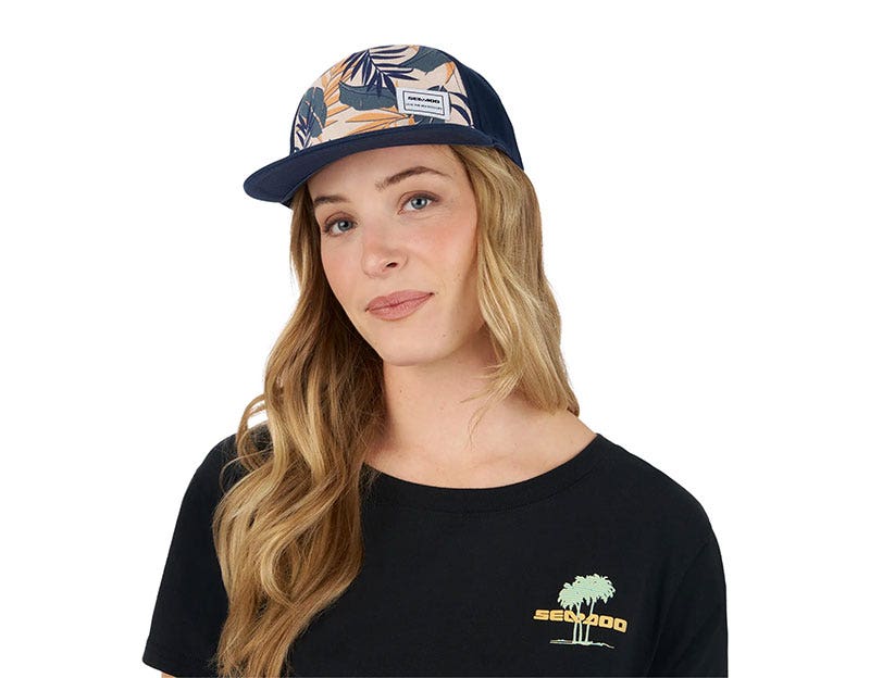 SEA-DOO UNISEX FLAT CAP RETRO - NAVY - Image 6