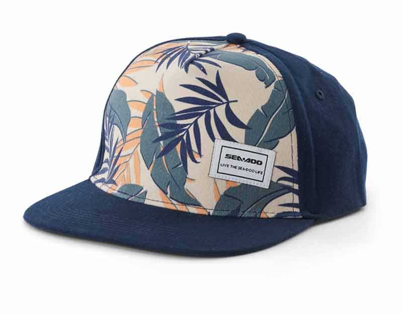 SEA-DOO UNISEX FLAT CAP RETRO - NAVY