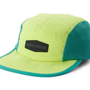 SEA-DOO UNISEX LIGHT 5 PANEL FLOATABLE CAP -YELLOW