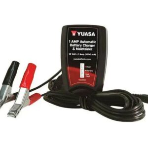 YUASA 1 AMP AUTOMATIC BATTERY CHARGER