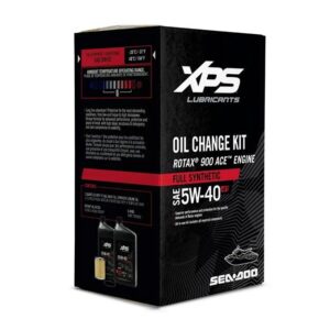 SEA-DOO XPS 4T 5W-40 FULL SYNTHETIC OIL CHANGE KIT FOR ROTAX 900 ACE ENGINE