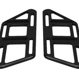 RRP ALUMINUM FOOT PLATE SET - BLACK