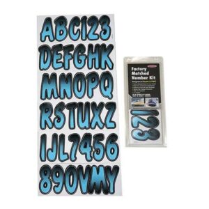 FACTORY MATCHED BLUE JAY / BLACK REGISTRATION KIT