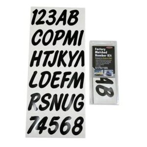 FACTORY MATCHED SOLID BLACK REGISTRATION KIT