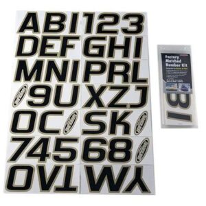 FACTORY MATCHED BLACK REGISTRATION KIT