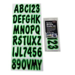 FACTORY MATCHED BLACK / KIWI REGISTRATION KIT