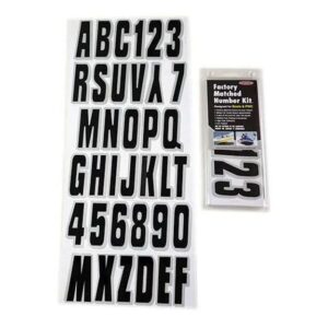 FACTORY MATCHED BLACK / SILVER REGISTRATION KIT