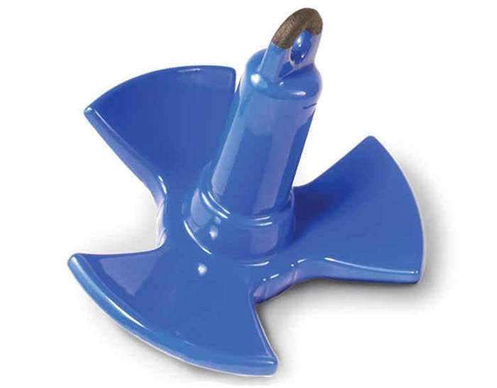 YAMAHA TRI-FLUKE ANCHOR - BLUE
