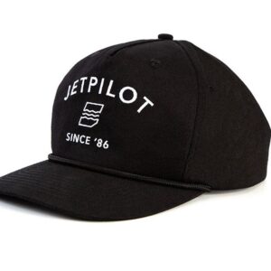 JETPILOT SINCE 86' HAT - BLACK