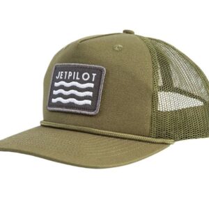 JETPILOT CORPO TRUCKER HAT - OLIVE