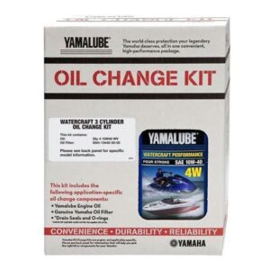 YAMALUBE WATERCRAFT OIL CHANGE KIT (3-CYLINDER TR-1 ONLY)