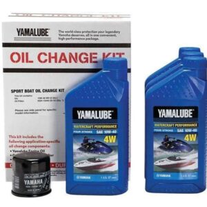 YAMALUBE WATERCRAFT OIL CHANGE KIT (4-CYLINDER 1.9L ONLY)