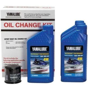 YAMALUBE WATERCRAFT OIL CHANGE KIT (4-CYLINDER 1.8L ONLY)