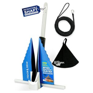 MINI FLUKE ANCHOR COMPACT WITH ANCHOR, LINE AND CASE