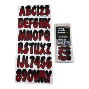 FACTORY-MATCHED RED/BLACK REGISTRATION KIT