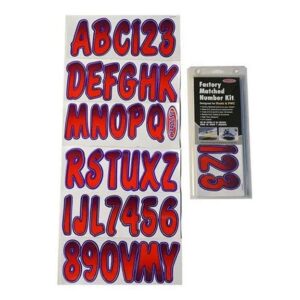 FACTORY MATCHED RED / PURPLE REGISTRATION KIT