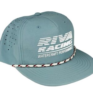 RIVA RACING HYDRO PWC HAT W/ROPE - BLUE/GRAY