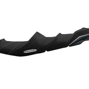 RIVA KAWASAKI 2022+ ULTRA 310LX & 2023+ ULTRA 160LX SEAT COVER - BLACK/BLACK/SILVER STITCHING