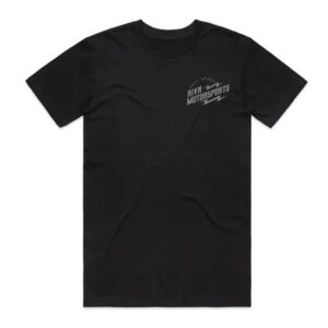 RIVA MOTORSPORTS BOLT TEE - BLACK/GRAY