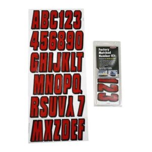 FACTORY MATCHED OX RED / BLACK REGISTRATION KIT