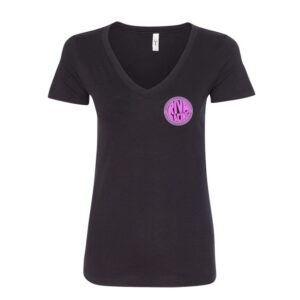 RIVA FISHEYE WOMEN'S TEE - BLACK/PINK