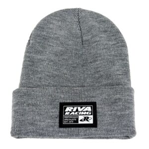 RIVA RACING BEANIE - HEATHER GREY