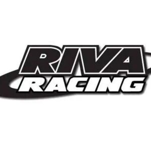RIVA RACING CIRCLE DECAL 12IN BLACK