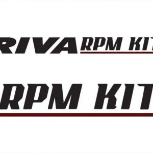 RIVA RPM KIT STICKER PACK BLACK/WHITE