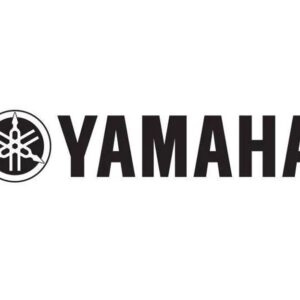 YAMAHA 12" DECAL STICKER - BLACK