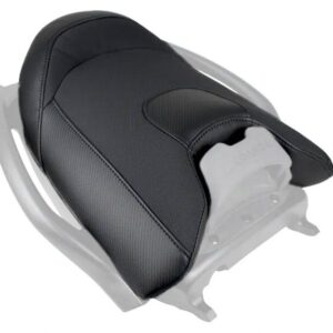 RIVA SEA-DOO 2021+ RXP 300 PASSENGER REAR SEAT COVER - BLACK WITH BLACK STITCHING
