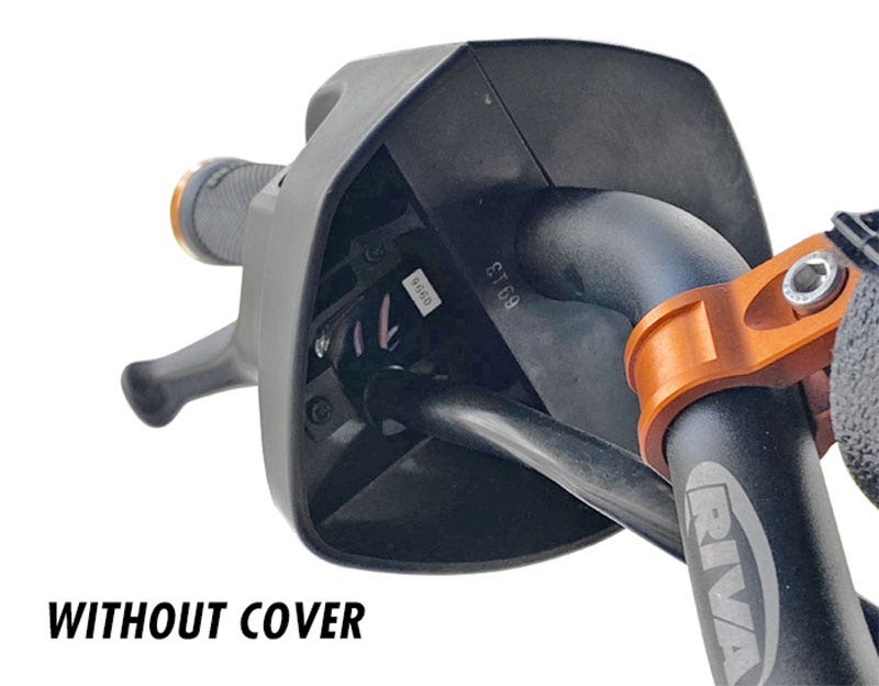 RIVA YAMAHA RIDE THROTTLE HOUSING COVER PLATE - Image 5