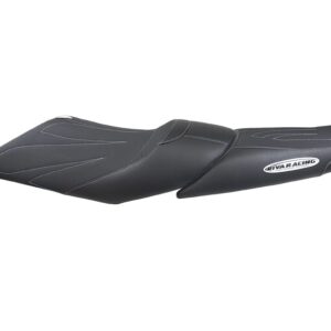 RIVA YAMAHA 2021+ VX/VX DELUXE/VX-C SEAT COVER-BLACK/SILVER STITCHING