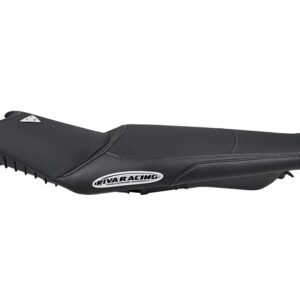 RIVA YAMAHA 2025+ JETBLASTER 3UP (ALL) SEAT COVER - BLACK W/SILVER STITCHING