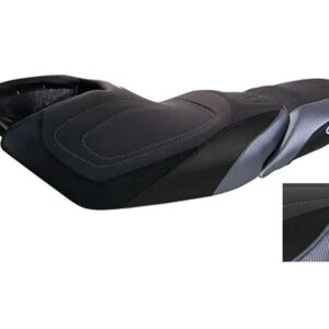 RIVA YAMAHA 2008~11 FX SEAT COVER - BLACK WITH SILVER STITCH
