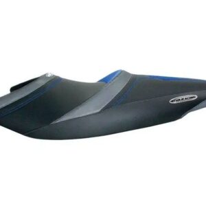 RIVA YAMAHA VXR SEAT COVER - BLUE/ BLACK/ SILVER