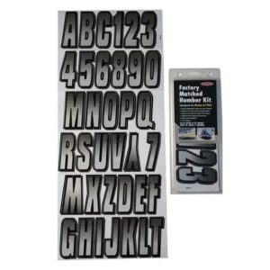 FACTORY MATCHED SILVER / BLACK REGISTRATION KIT