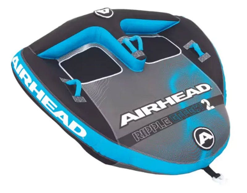 AIRHEAD RIPPLE EFFECT TUBE - BLUE/BLACK
