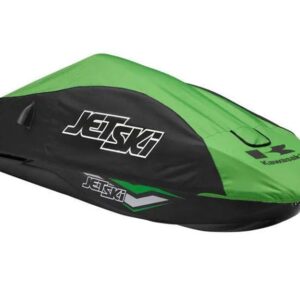 KAWASAKI SX-R 1500/160 VACU-HOLD JET SKI COVER - BLACK/GREEN