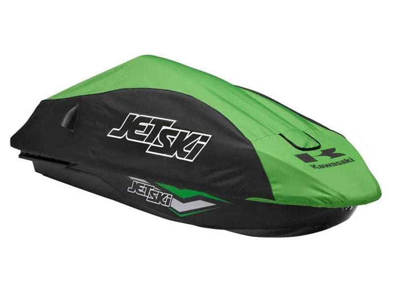 KAWASAKI SX-R 1500/160 VACU-HOLD JET SKI COVER - BLACK/GREEN