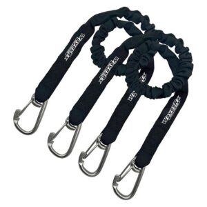 WAVESRX 3FT-5FT DOCKINGPAL BUNGEE (2PK) BLACK DOCK ROPE